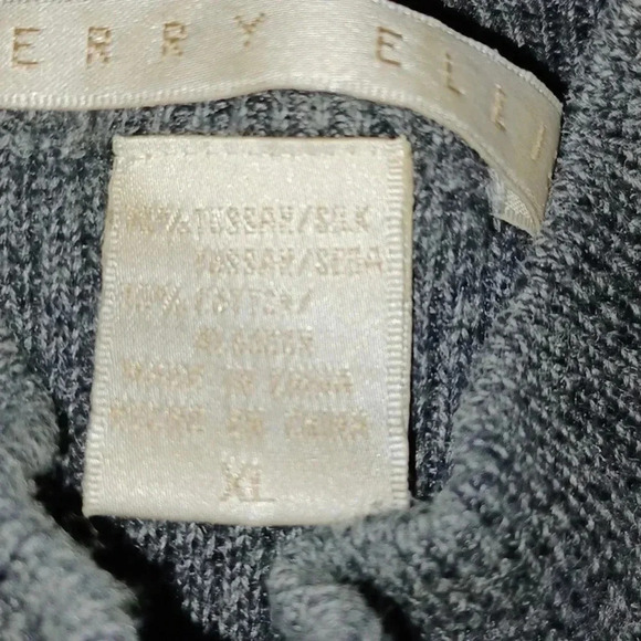 🐾Men's Perry Ellis black and white sweater - Picture 7 of 10